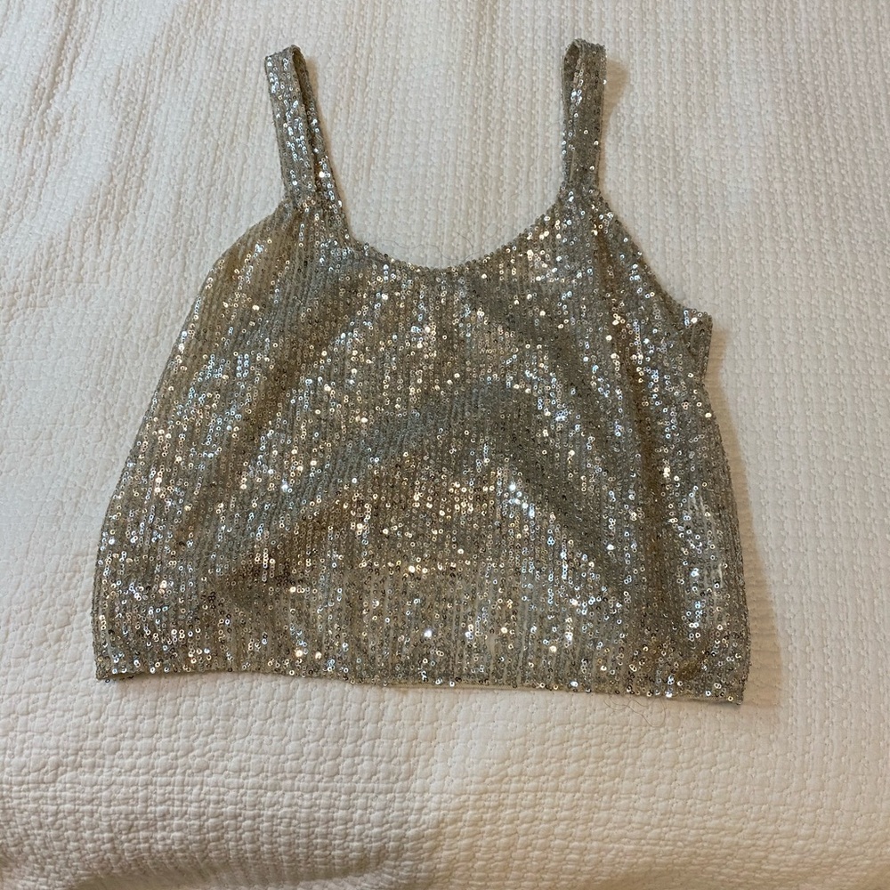 Golden Sparkle Top